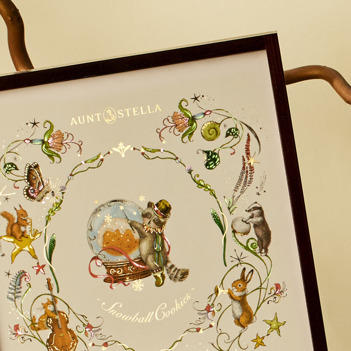 Mr. Raccoon's Snowball Magic