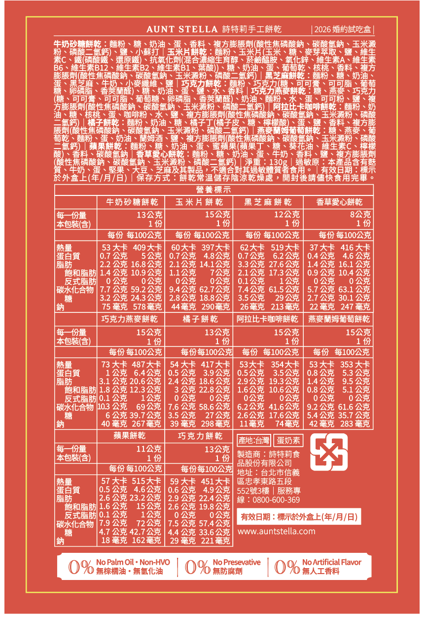 Wedding Gift Tasting (Enterprise box version)