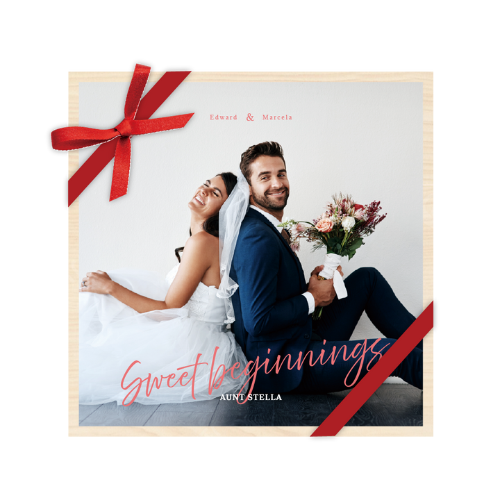 Wedding Customized picture frame function display-Photo B style