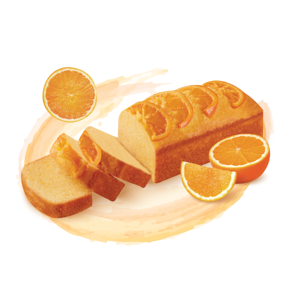 香橙磅蛋糕 Orange